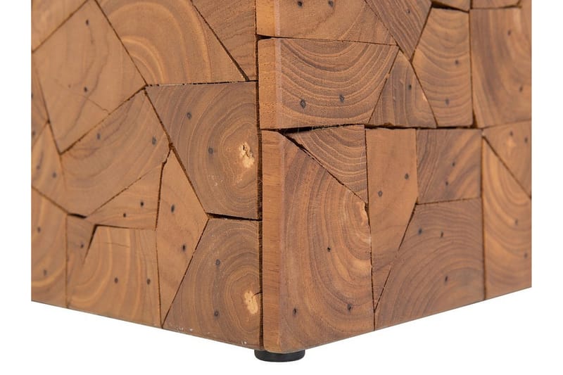 Nelson Kvadratisk Sofabord 30 cm i Teak - Brun - Møbler - Bord - Sofabord