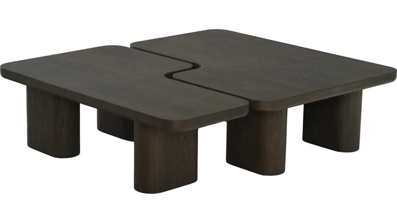 Sofabord NFG Modulo 120x90 cm Brun 120x90 cm - Brun - Møbler - Bord - Sofabord