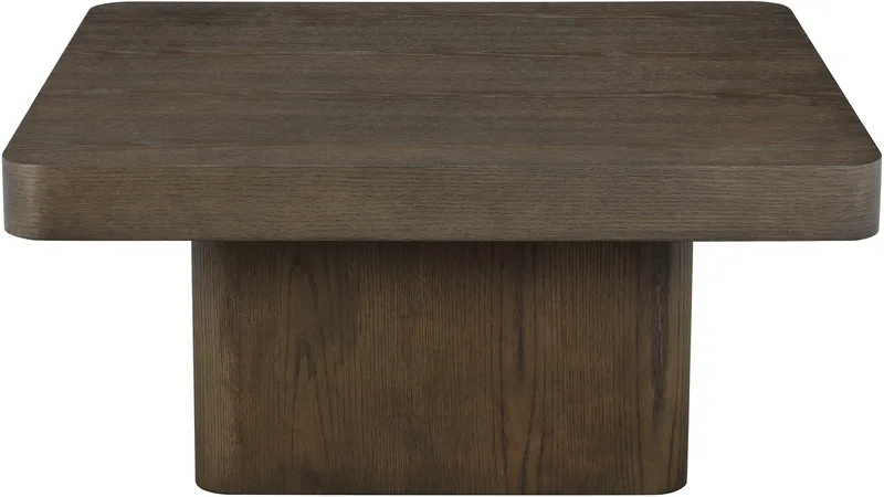 Sofabord NFG Skøyen 90x90 cm Brun - Brun - Møbler - Bord - Sofabord