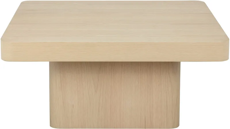 Sofabord NFG Skøyen 90x90 cm Vitpigmenterat - Hvitpigmentert - Møbler - Bord - Sofabord