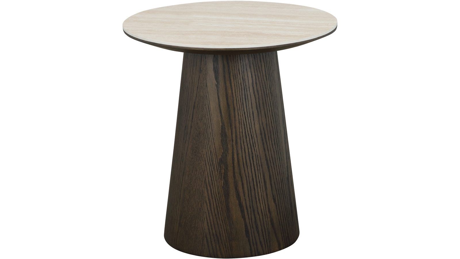 Sofabord NFG Ullern Ø48 Dia 48 cm - Travertinlook