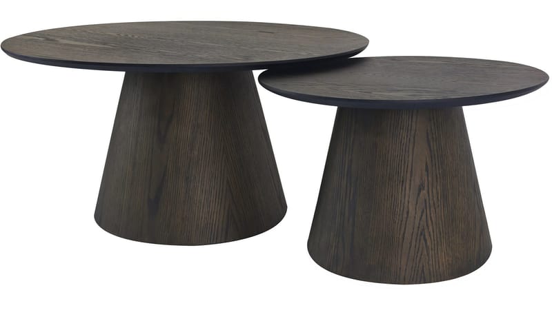 Sofabord NFG Portbello ø60 Brun Dia 60 cm - Brun - Møbler - Bord - Sofabord