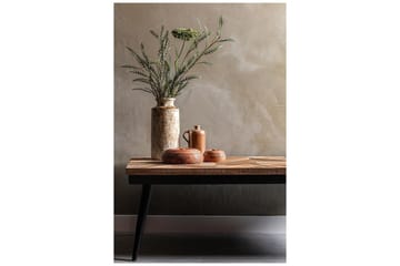 Nicasto Sofabord 120 cm - Teak/Svart Jern - Møbler - Bord - Sofabord