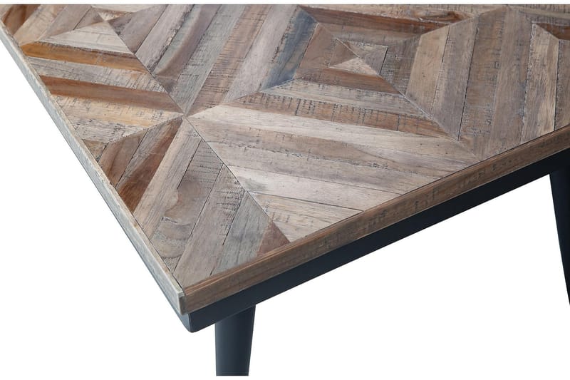 Nicasto Sofabord 120 cm - Teak/Svart Jern - Møbler - Bord - Sofabord