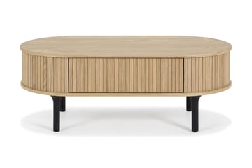 Noira Ovalt Soffbord 118 cm - Natur - Møbler - Bord - Sofabord