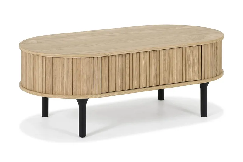 Noira Ovalt Soffbord 118 cm - Natur - Møbler - Bord - Sofabord