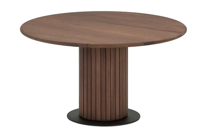 Noira rundt sofabord 72 cm, Valnøtt