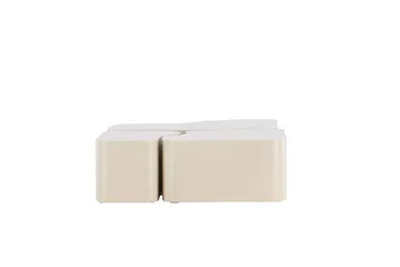 Nordland Soffbord 92x74 cm - Beige - Møbler - Bord - Sofabord
