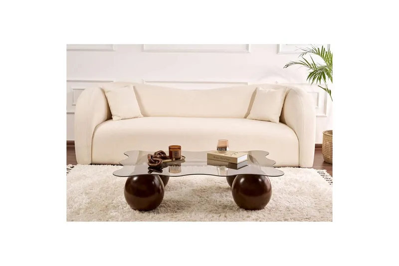 Sofabord Nordure Elinville Sofabord 120 cm Brun - Møbler - Bord - Sofabord