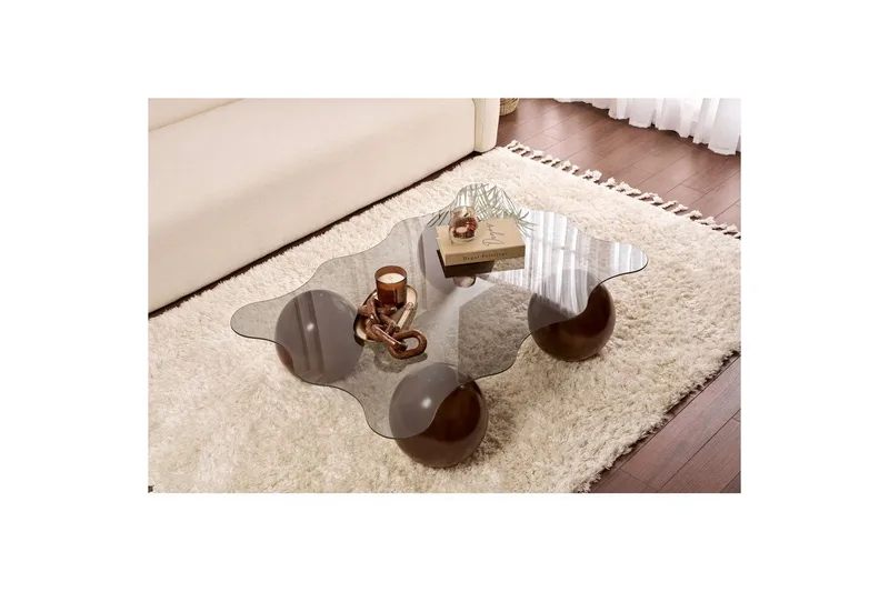 Sofabord Nordure Elinville Sofabord 120 cm Brun - Møbler - Bord - Sofabord