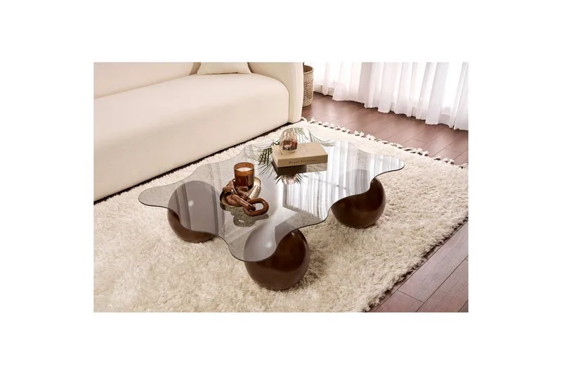 Sofabord Nordure Elinville Sofabord 120 cm Brun - Møbler - Bord - Sofabord