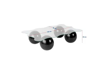 Sofabord Nordure Elinville Sofabord 120 cm Lysebrun - Møbler - Bord - Sofabord