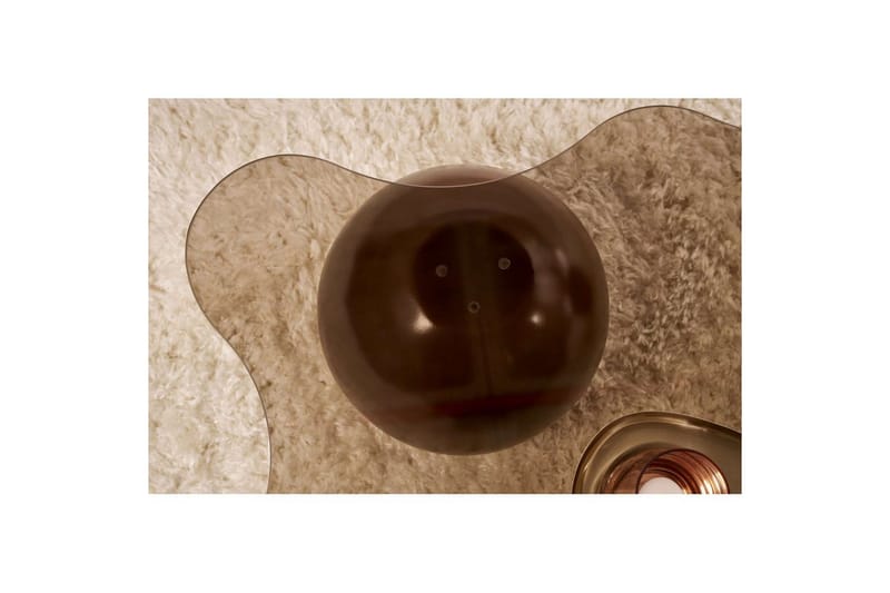 Sofabord Nordure Elinville Sofabord 120 cm Mørkebrun - Møbler - Bord - Sofabord