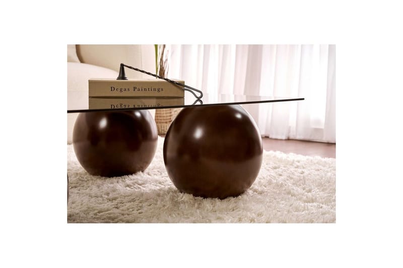 Sofabord Nordure Koushik Sofabord 110 cm Sand,Lysegrå - Møbler - Bord - Sofabord