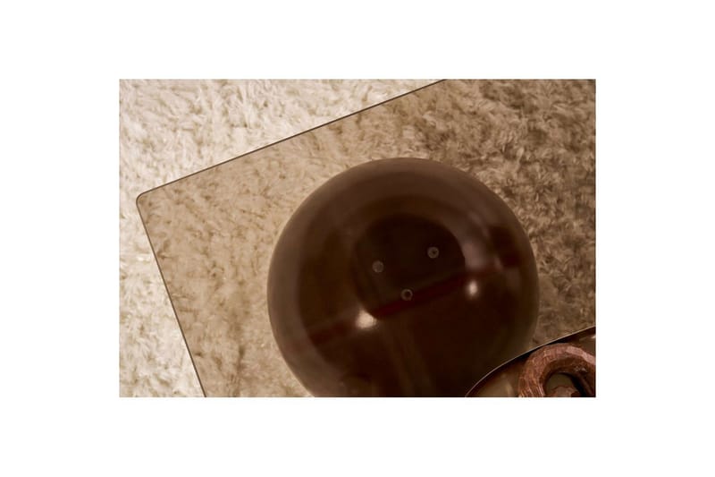 Sofabord Nordure Koushik Sofabord 110 cm Sand,Sjokoladebrun - Møbler - Bord - Sofabord