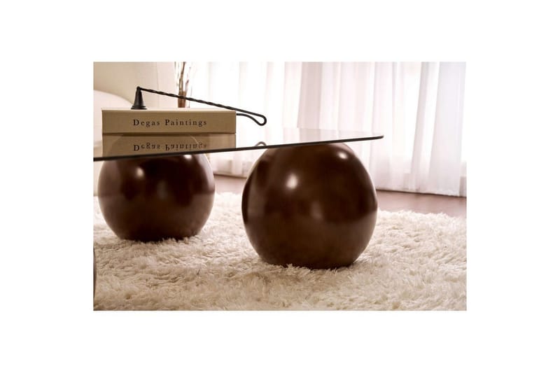 Sofabord Nordure Maroulburg Sofabord 118 cm Grå,Brun - Møbler - Bord - Sofabord