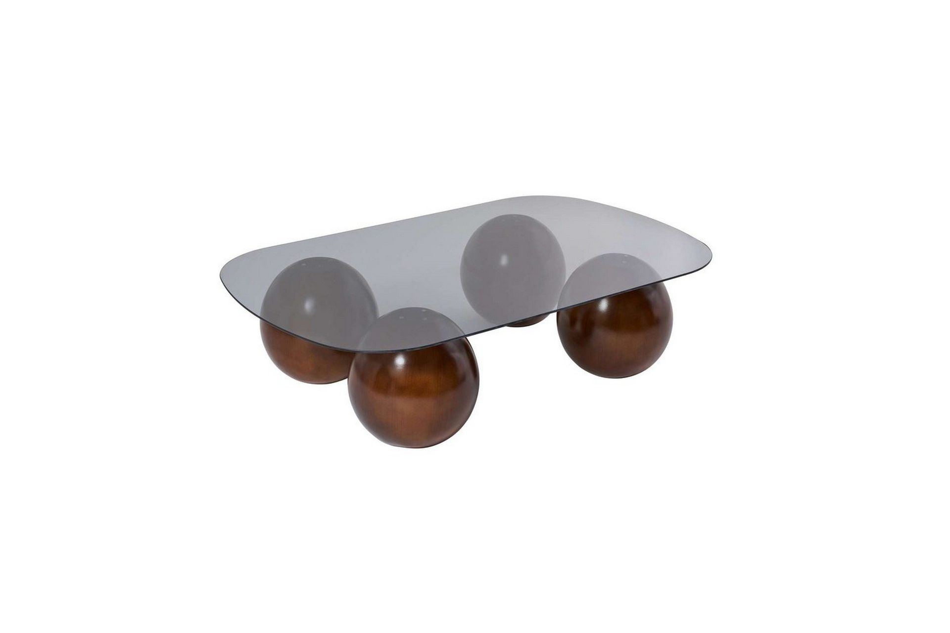 Sofabord Nordure Maroulburg Sofabord 118 cm Grå,Brun -