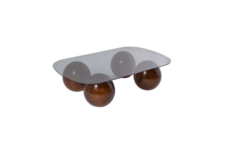 Sofabord Nordure Maroulburg Sofabord 118 cm Grå,Brun - Møbler - Bord - Sofabord