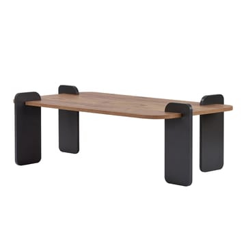 Sofabord Nordure Renard (120 x 35 x 60 cm) Atlantisk furu antrasitt - Atlantisk furu og antrasitt - Møbler - Bord - Sofabord