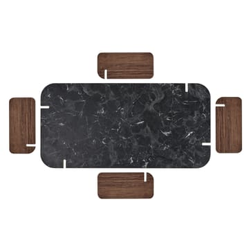Sofabord Nordure Renard (120 x 35 x 60 cm) Lotus valnøtt - Møbler - Bord - Sofabord