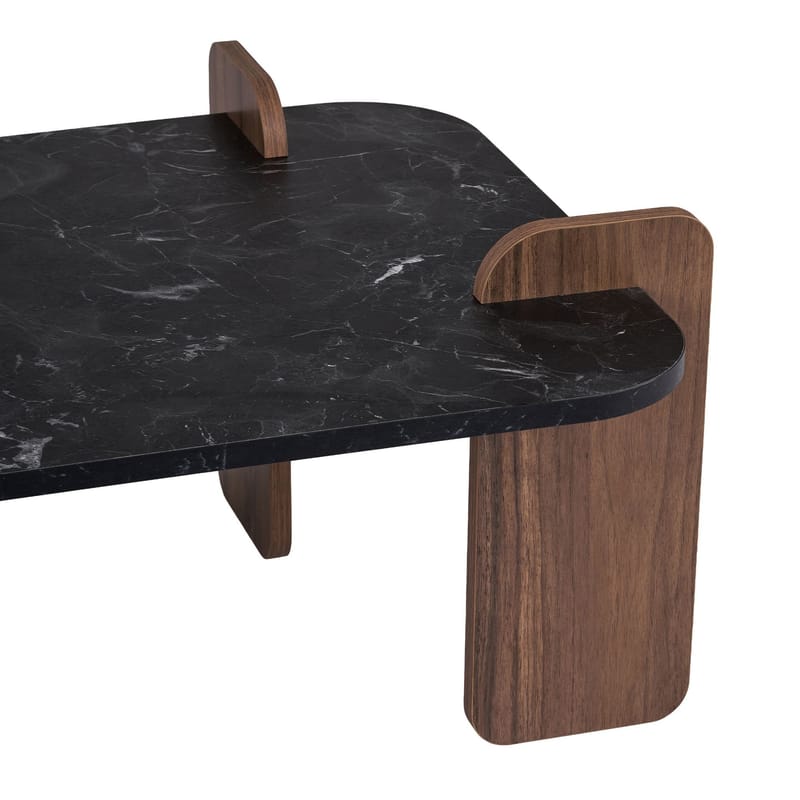 Sofabord Nordure Renard (120 x 35 x 60 cm) Lotus valnøtt - Møbler - Bord - Sofabord