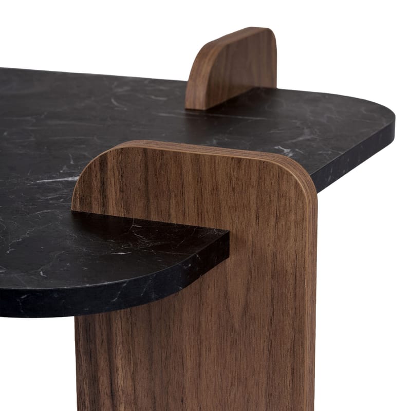 Sofabord Nordure Renard (120 x 35 x 60 cm) Lotus valnøtt - Møbler - Bord - Sofabord