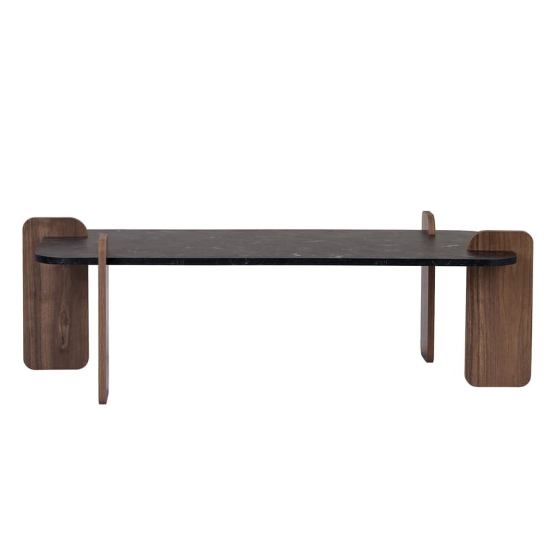 Sofabord Nordure Renard (120 x 35 x 60 cm) Lotus valnøtt - Møbler - Bord - Sofabord