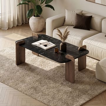 Sofabord Nordure Renard (120 x 35 x 60 cm) Lotus valnøtt - Møbler - Bord - Sofabord