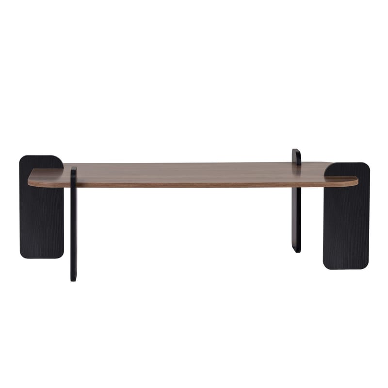 Sofabord Nordure Renard (120 x 35 x 60 cm) Valnøttre svart - Møbler - Bord - Sofabord
