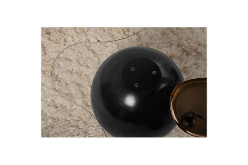 Sofabord Nordure Sofabord Elinville svart / transparent Svart,hvit - Møbler - Bord - Sofabord