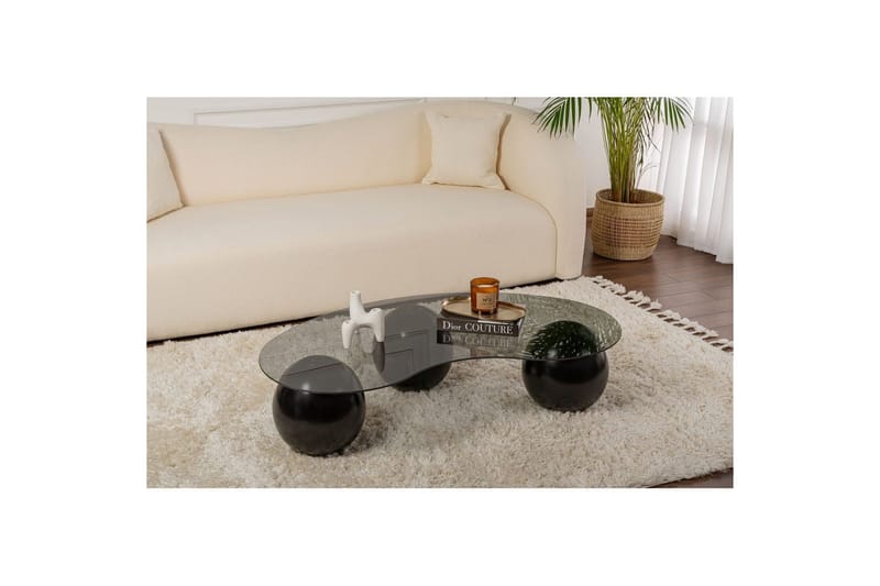 Sofabord Nordure Sofabord Jaromere Svart,Grå - Møbler - Bord - Sofabord