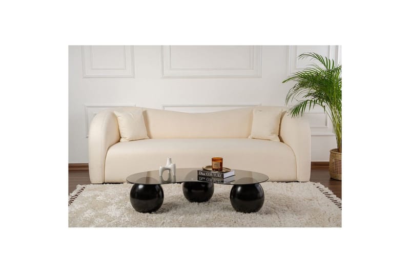 Sofabord Nordure Sofabord Jaromere Svart,Grå - Møbler - Bord - Sofabord