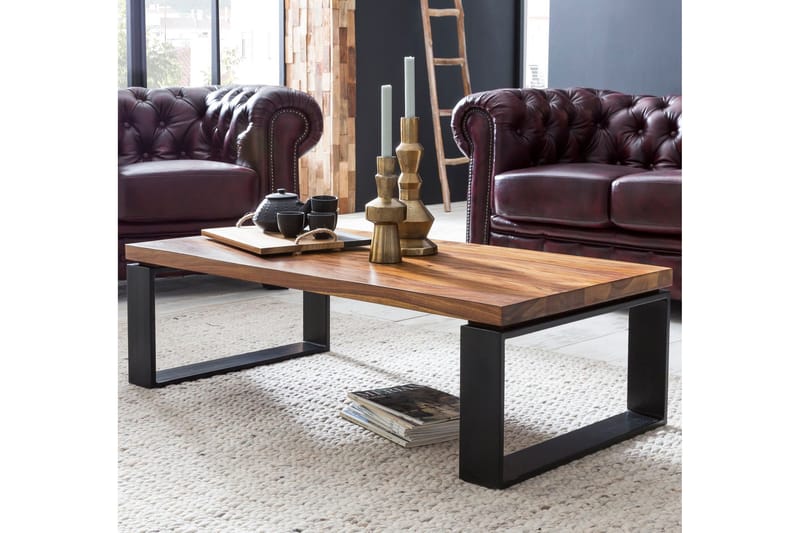 Odehnal 115 cm Rektangulært Sofabord i Valnøtt - Brun - Møbler - Bord - Sofabord