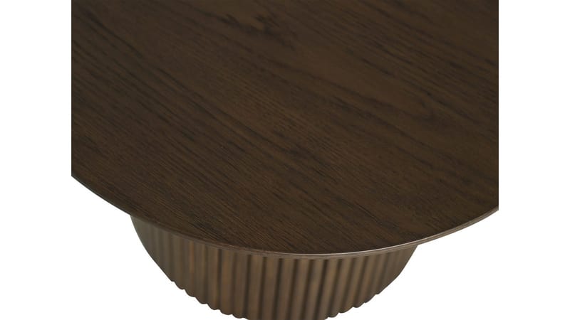 Sofabord Odmark 60 cm - Brunlakkert eik - Møbler - Bord - Sofabord