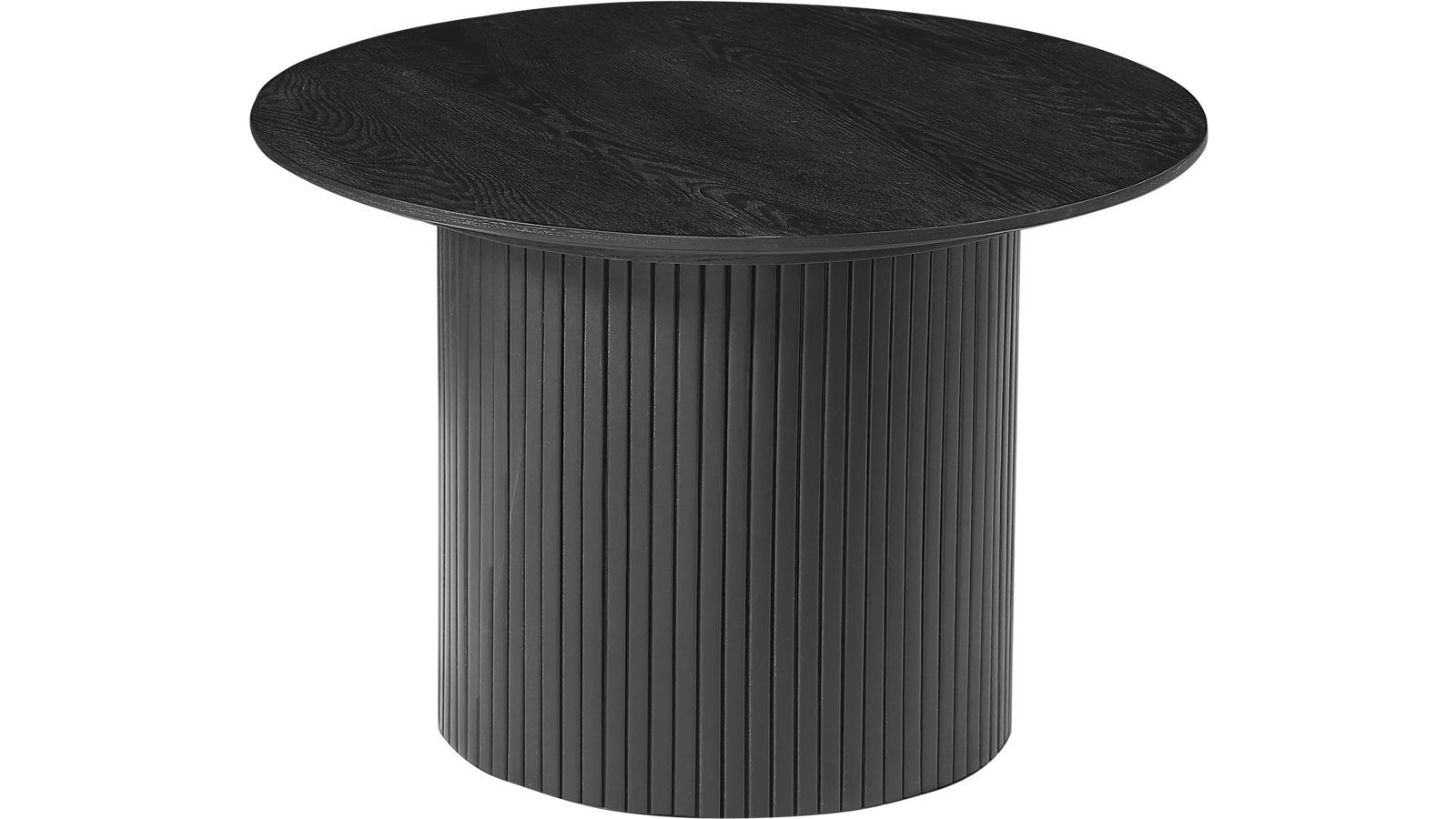 Sofabord Odmark Svartlakkert Ask 60 cm - Svartlakkert ask