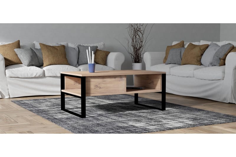 Oldwyk Sofabord 100 cm - Natur - Møbler - Bord - Sofabord