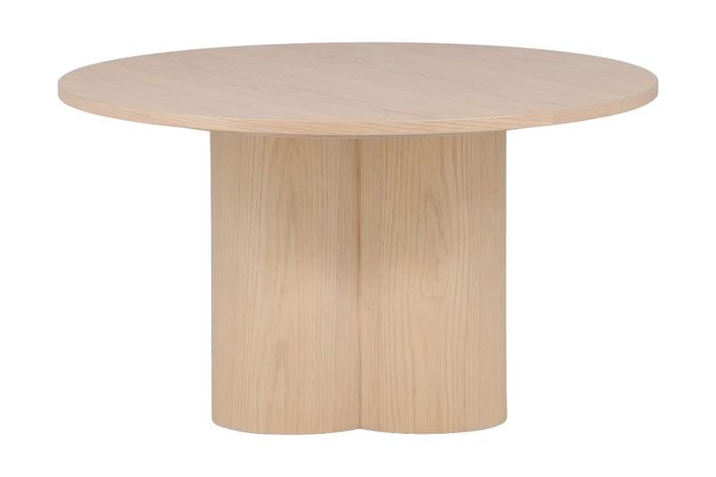 Olivia Sofabord 80 cm Rundt - Hvid - Møbler - Bord - Sofabord