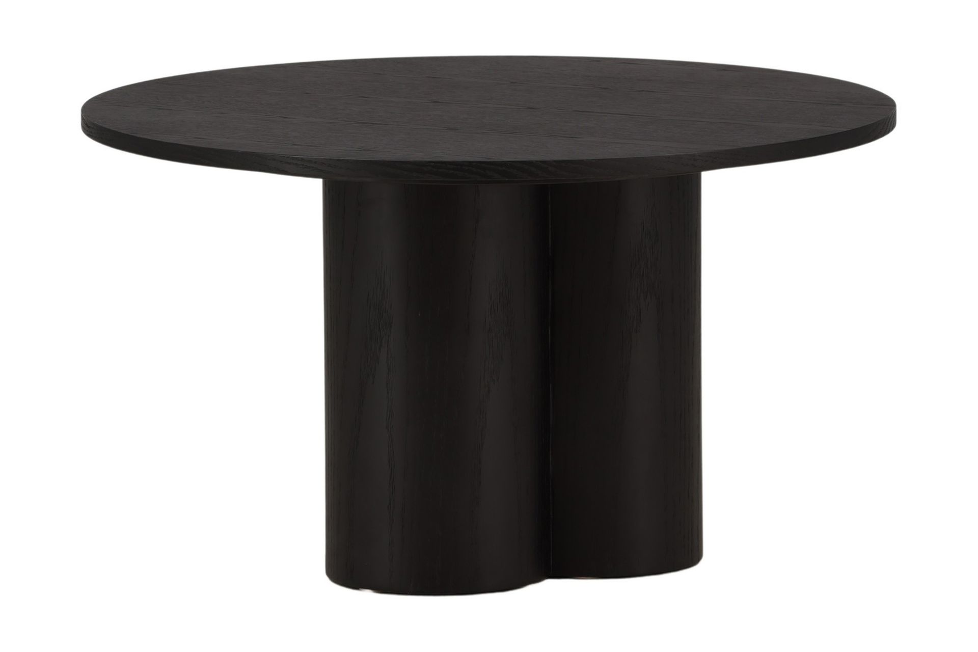 Olivia Sofabord 80 cm Rundt - Sort - Møbler - Bord - Spisebord & kjøkkenbord