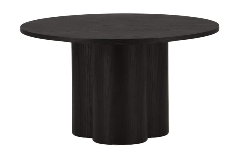Olivia Sofabord 80 cm Rundt - Sort - Møbler - Bord - Sofabord