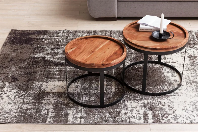 Orleman Settbord 2-pk - Brun - Møbler - Bord - Sofabord