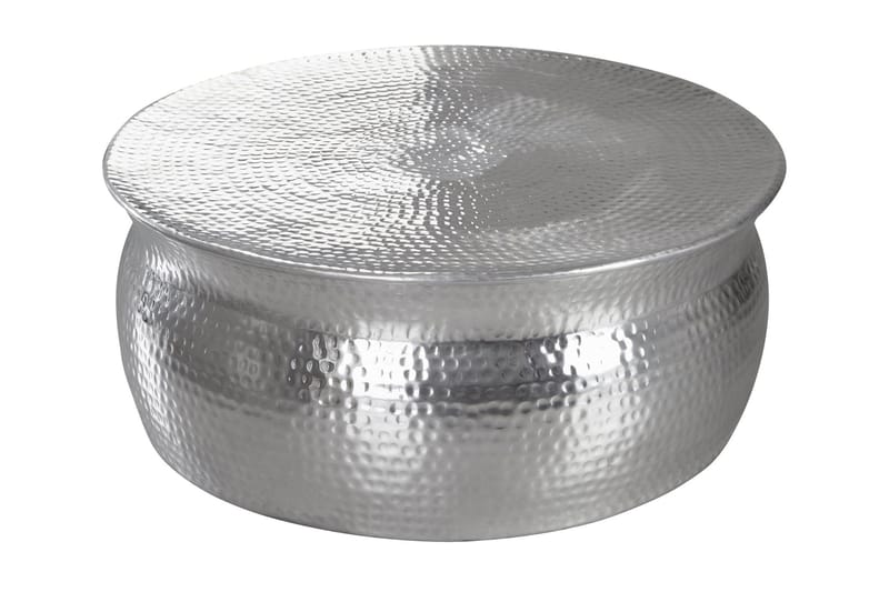 Osagie Sofabord 75 cm Rundt - Silver - Møbler - Bord - Sofabord