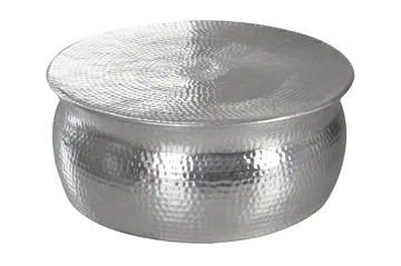 Osagie Sofabord 75 cm Rundt - Silver - Møbler - Bord - Sofabord