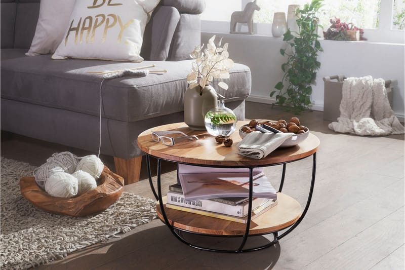 Oshry Sofabord 60 cm - Brun - Møbler - Bord - Sofabord