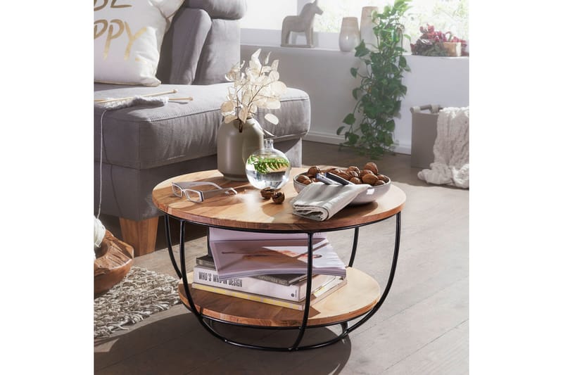 Oshry Sofabord 60 cm - Brun - Møbler - Bord - Sofabord