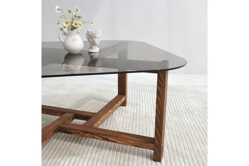 Ostwerwal Sofabord 80 cm Rundt - Natur - Møbler - Bord - Sofabord