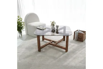 Ostwerwal Sofabord 80 cm Rundt - Natur - Møbler - Bord - Sofabord