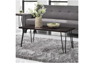 Owen Sofabord 107 cm Espresso/Svart - Dorel Home - Møbler - Bord - Sofabord