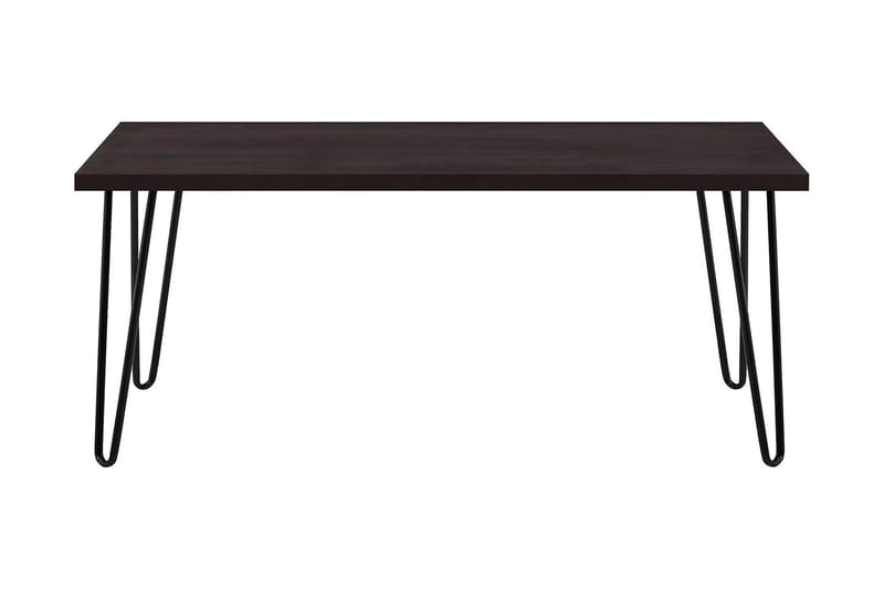 Owen Sofabord 107 cm Espresso/Svart - Dorel Home - Møbler - Bord - Sofabord