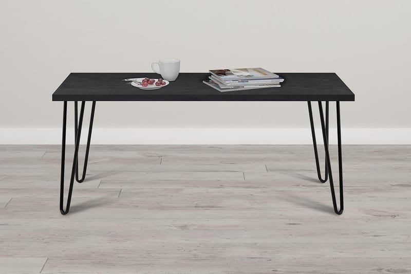 Owen Sofabord 107 cm Espresso/Svart - Dorel Home - Møbler - Bord - Sofabord