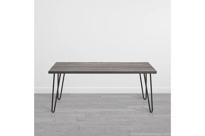 Owen Sofabord 107 cm Grå/Svart - Dorel Home - Møbler - Bord - Sofabord